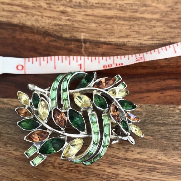 Vintage Rhinestone Brooch - Picture 3 of 3